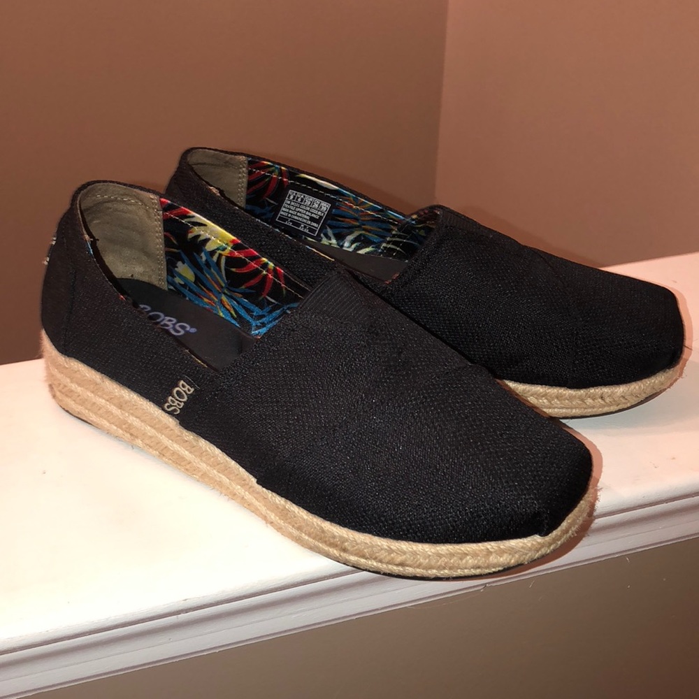Bobs (by Sketcher) espadrille - Black